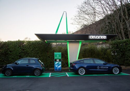 Bertone designs the new Atlante electric vehicle recharging stations