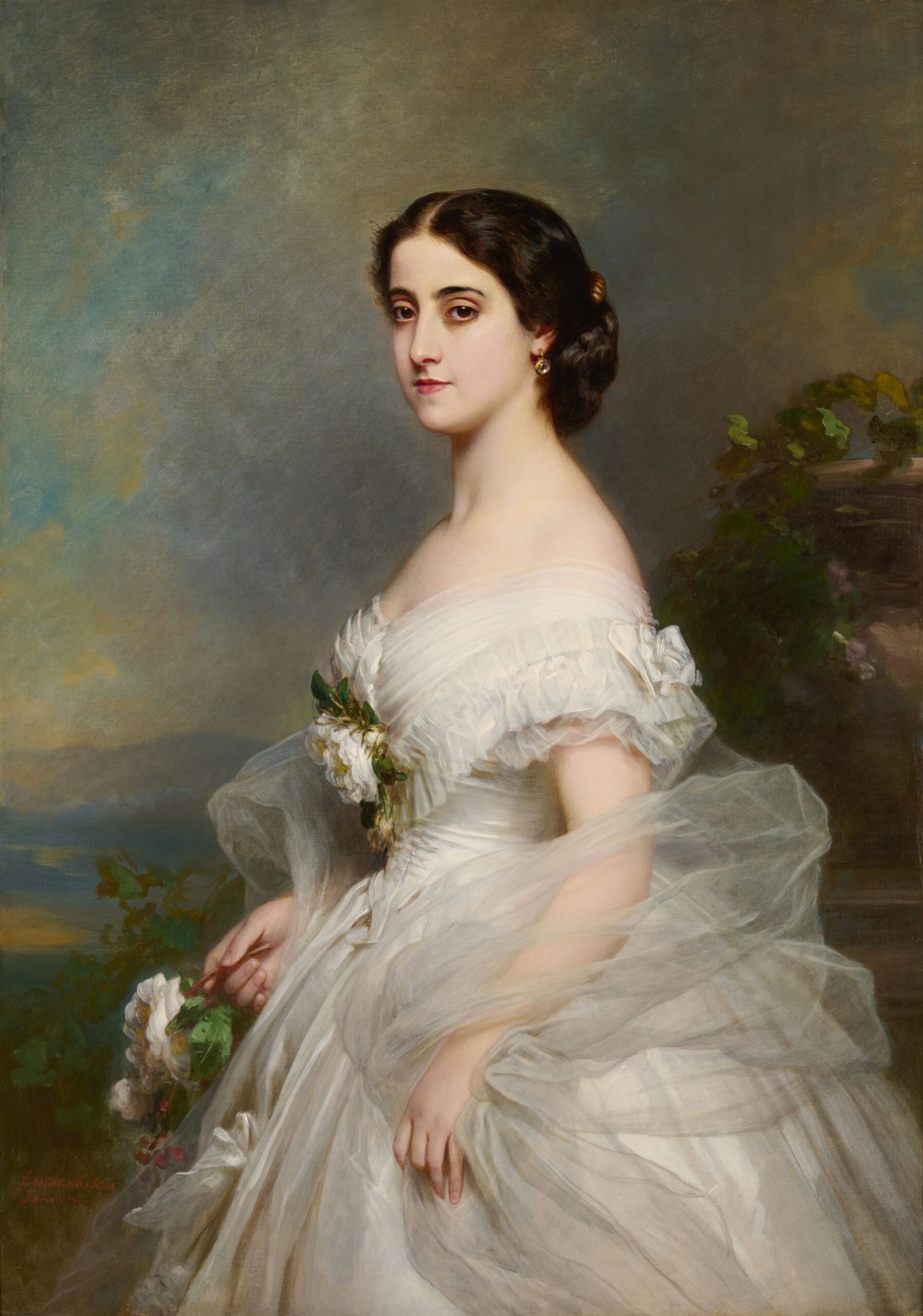 Portrait of Adelina Patti by Franz Winterhalter ca. 1865-70. Photograph reproduced courtesy of Harewood House Trust